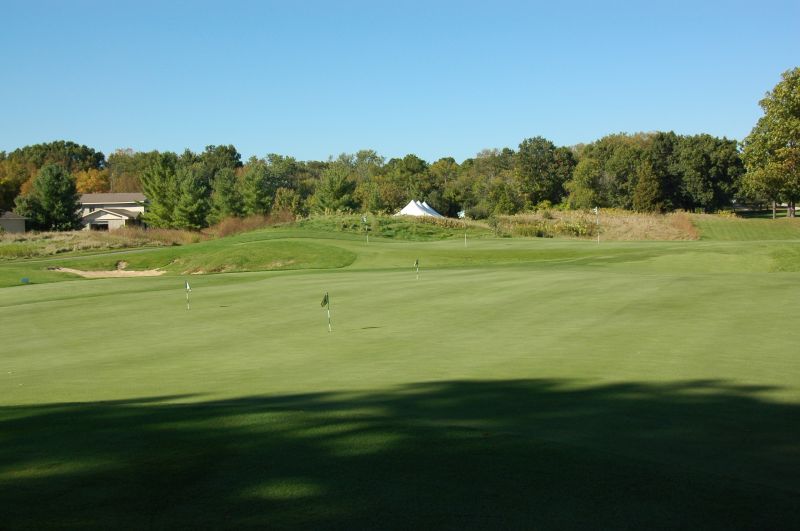 Tour all 18 holes at the Grande Golf Club